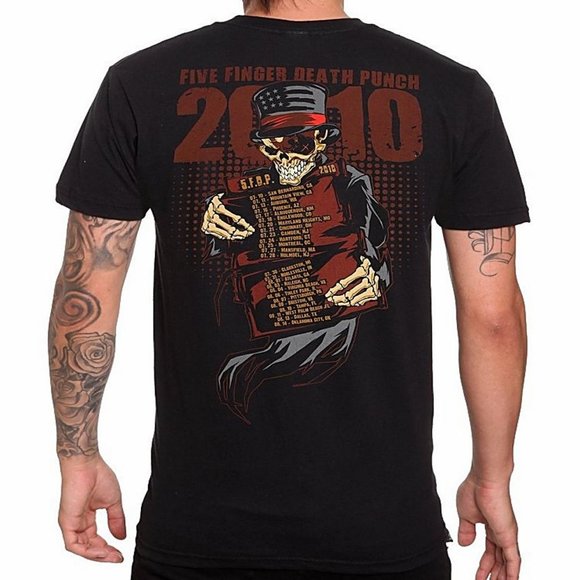 Five Finger Death Punch War Is The Answer metal rock Official T-Shirt 2X… - Picture 4 of 5